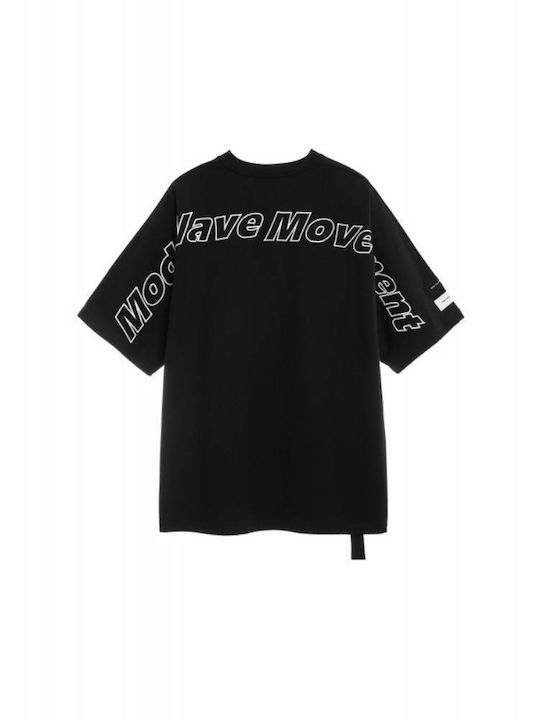 Mod Wave Movement Tricou Negru