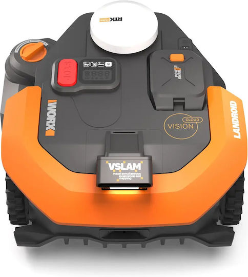 Worx Landroid Vision Cloud Ρομποτική Μηχανή Γκαζόν