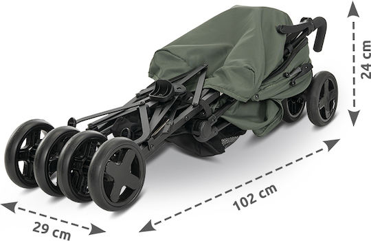 Lorelli Ida Cărucior cu umbrelă Potrivit de la 6+ Luni Verde 8.4kg
