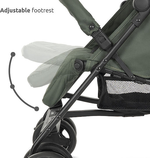 Lorelli Ida Cărucior cu umbrelă Potrivit de la 6+ Luni Verde 8.4kg
