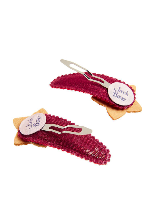 Alouette Glitter Kids Hair Clips Set with Star Hair Clips 2 Pieces