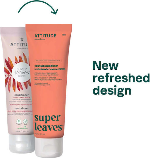 Attitude Conditioner Διατήρησης Χρώματος για Βαμμένα Μαλλιά 240ml