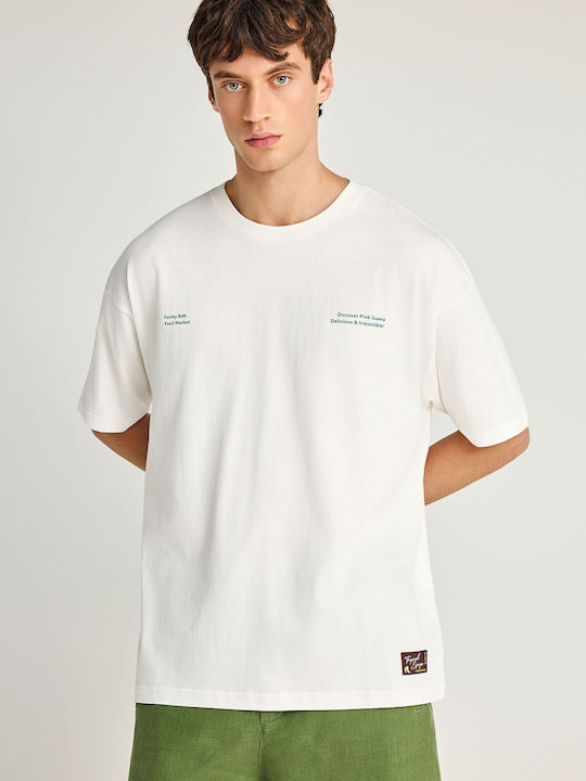 T-shirt Alb