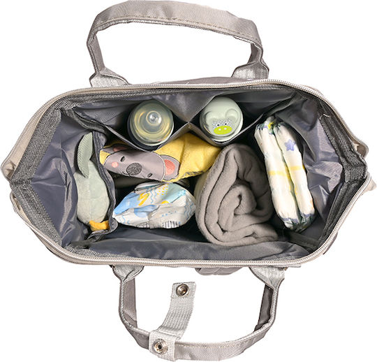 Lorelli Diaper Bag Gray 27x17x41cm.