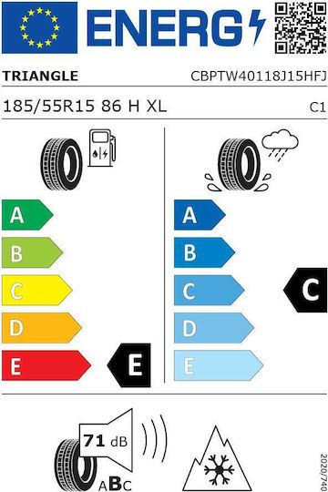 Triangle Зимна Гума Tw401 185/55r15 86H/XL