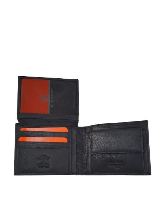Deri Herrenbrieftasche mit RFID Schwarz