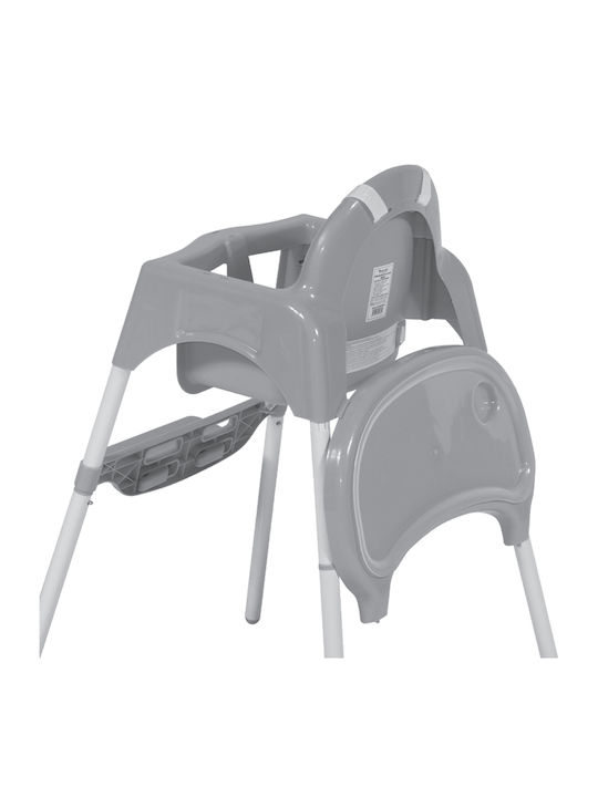 Lorelli Amaro Baby Highchair With Adjustable Height Lemon Curry