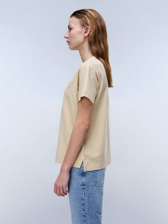 Women's Beige T-shirt