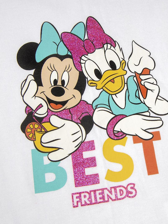 Kinderoberteile Kurzärmelig Weiße Best Friends