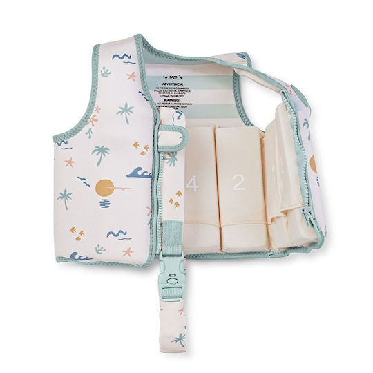 Saro Educational Swimming Vest Good Vibes 3-6 Years 62210