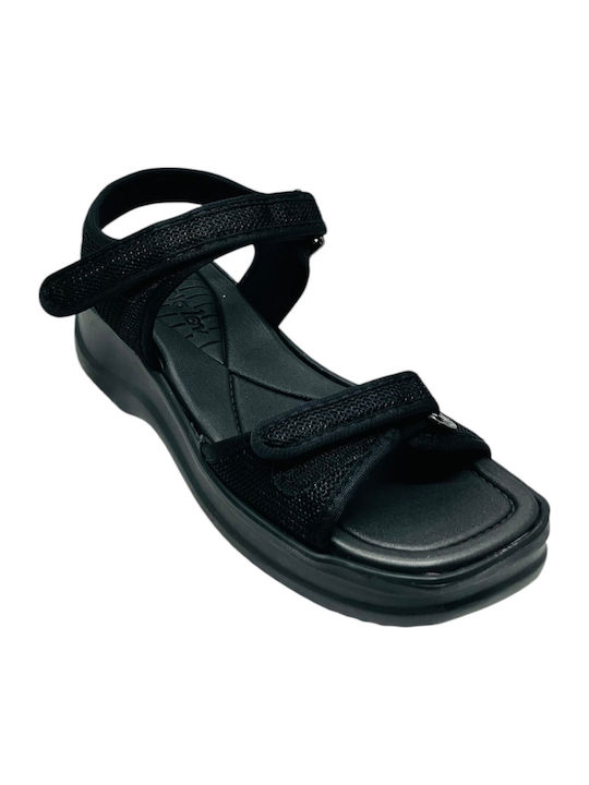 Women's Anatomic Flatforms Black Sandals