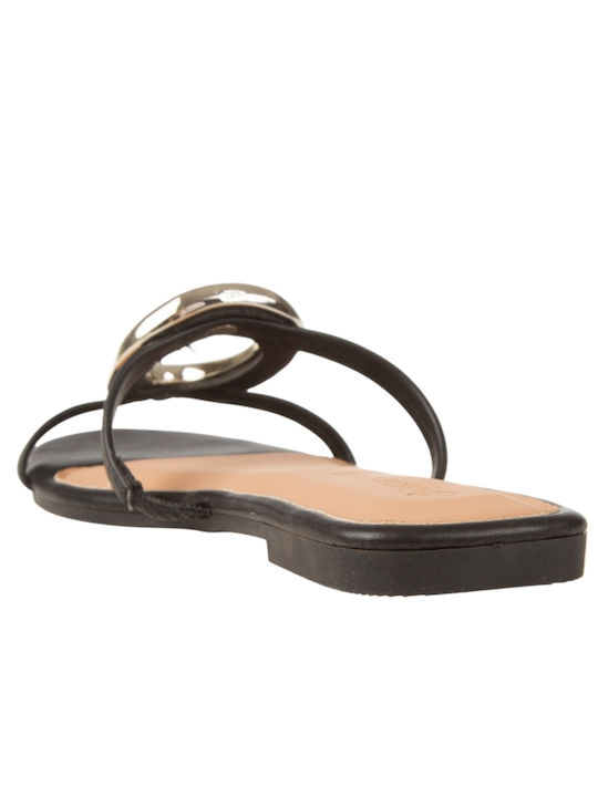 Women's Flat Sandals Black