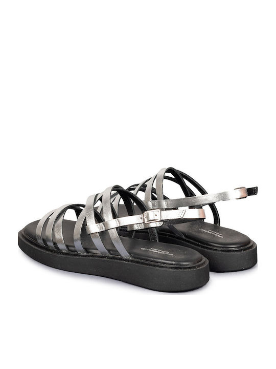 Connie Women's Flat Sandals Silver