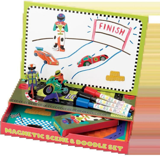 Floss & Rock Painting for Children 3+ Years