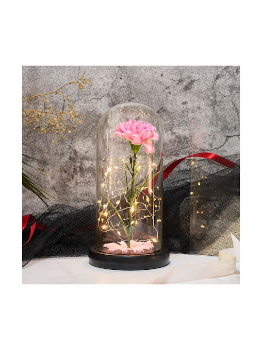 Dekoratives Tischlampen LED Warmes Weiß Blume 20x9cm