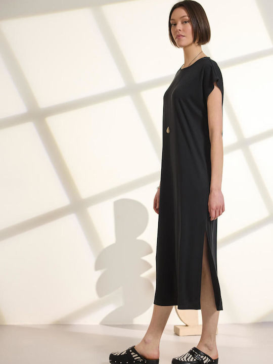 Summer Midi Dress Black