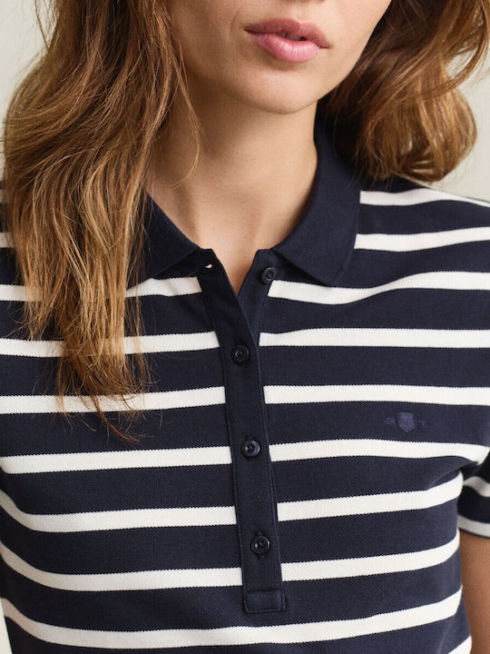 Summer Mini Shirt Dress Navy Blue