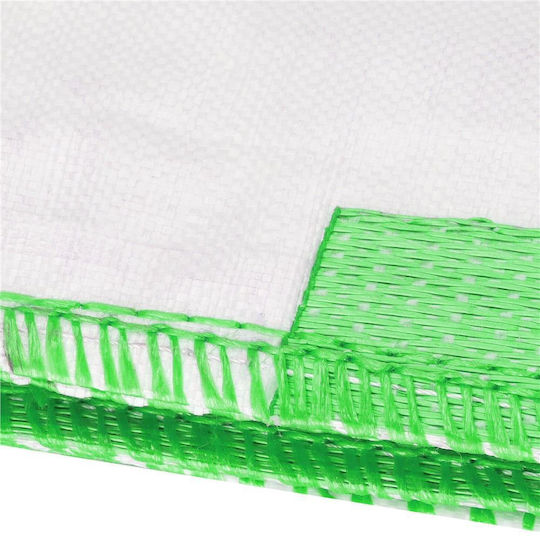 Sacuri De Gunoi Pentru Grădină Cu Mânere 120x90cm Albe