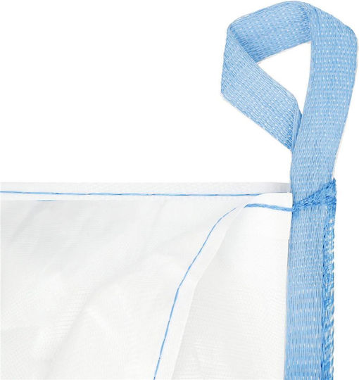 Trash Bags for the Garden with Handles 100x92cm White