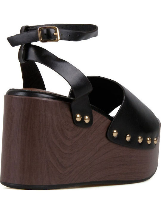 Women's Black Summer Platforms