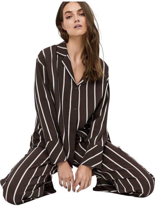 Aruelle Summer Women's Pyjama Set Black