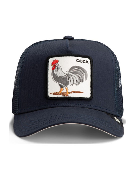 Καπέλο Jockey Team Rooster Κόκορας Μπλε Goorin Bros