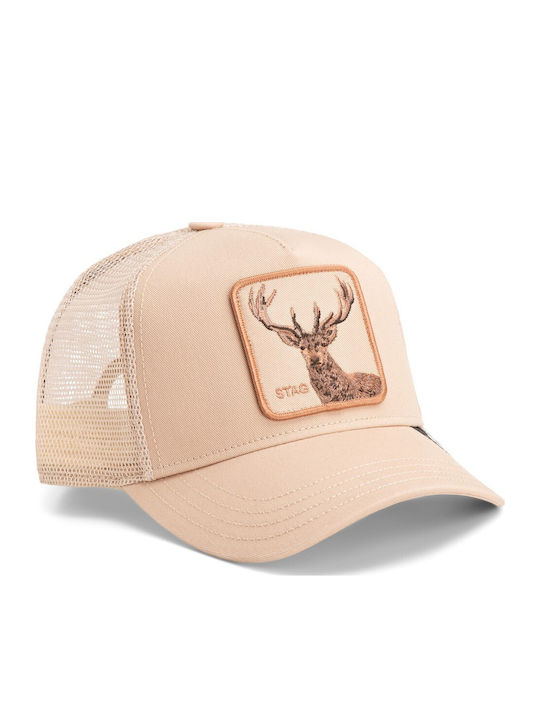 Jockey Cap Stag Tarnfarben Rosa Goorin Bros