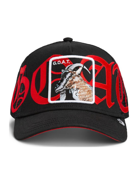 Jockey Old English Goat Ziege Schwarz Goorin Bros