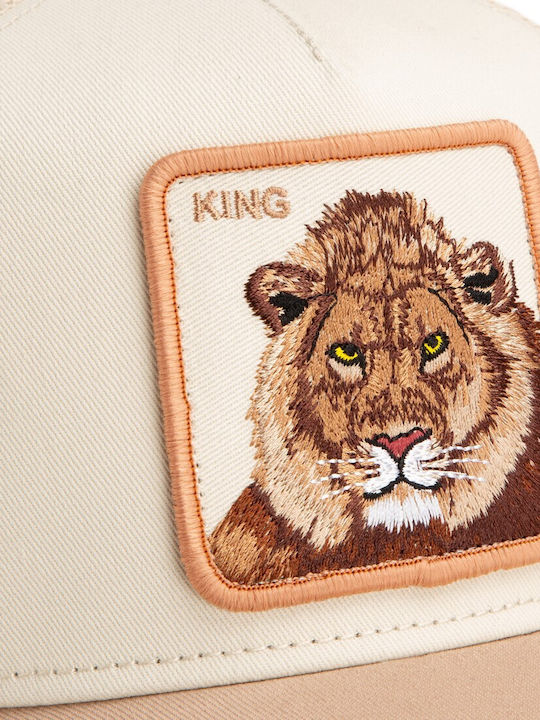 Jockey King Trucker Lion Beige Goorin Bros