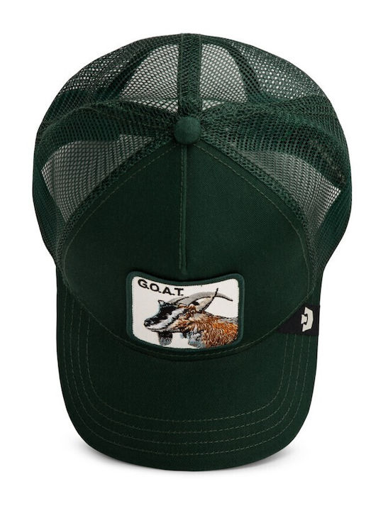 Jockey Hat Goat Trucker Green Goorin Bros