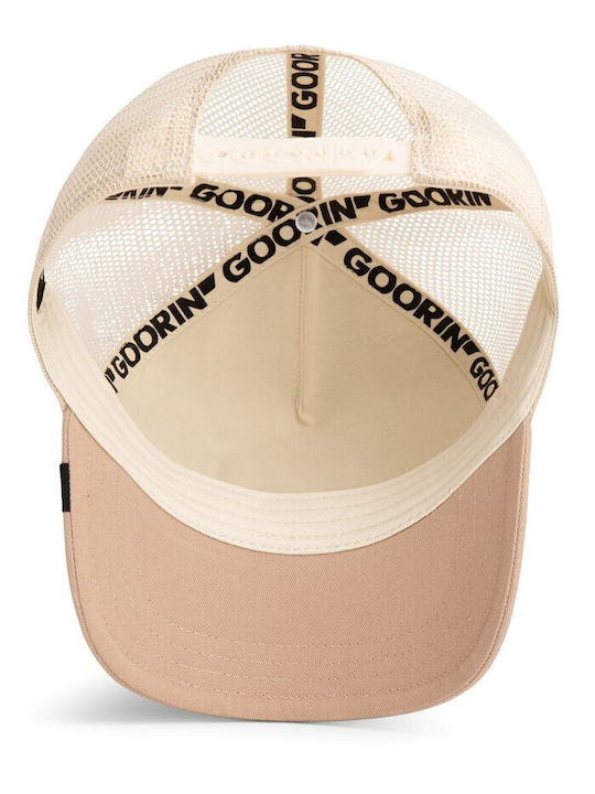 Jockey King Trucker Lion Beige Goorin Bros
