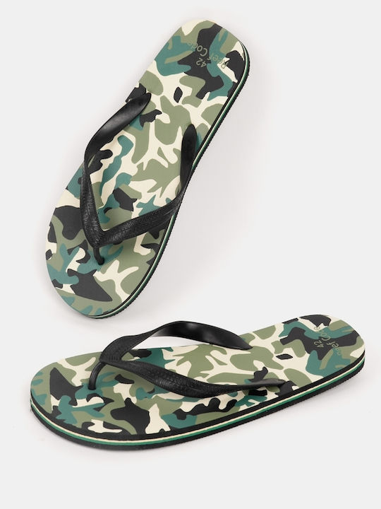 Men's Flip Flops Green