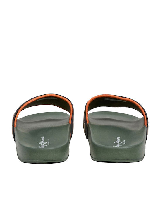 Men's Khaki Slides