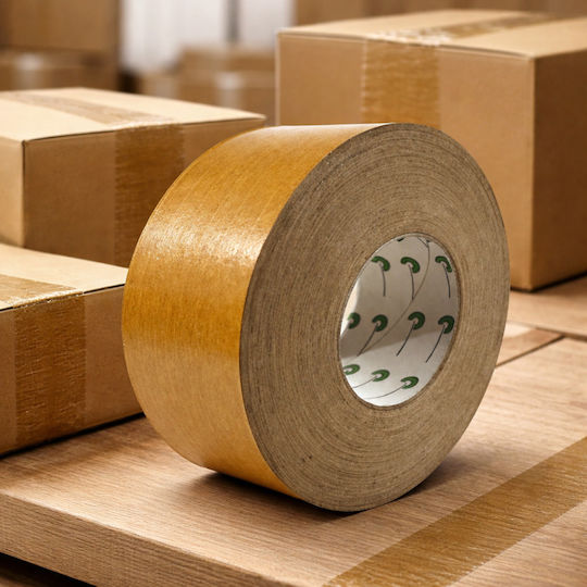 Adhesive Double-Sided Tape Brown 70mm 6426034555530