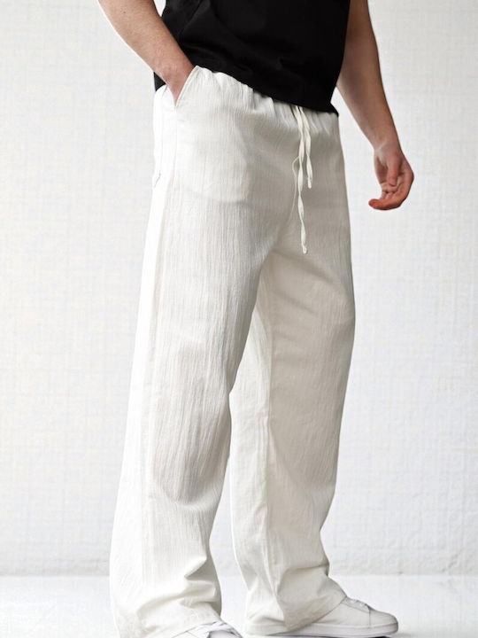Pantaloni Ecru