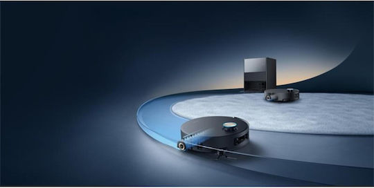 Dreame Aqua10 Ultra Roller Complete Σκούπα Ρομπότ με Χαρτογράφηση Laser & Απορρόφηση 30000Pa Μαύρη