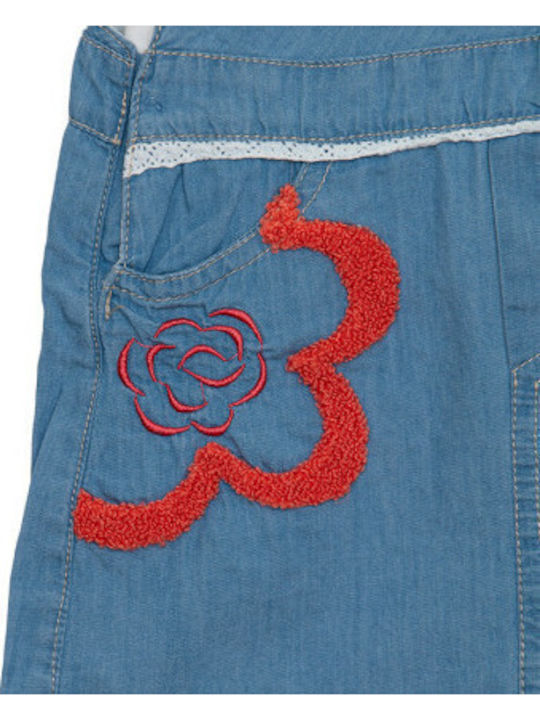 Mädchenkleid Denim Blau