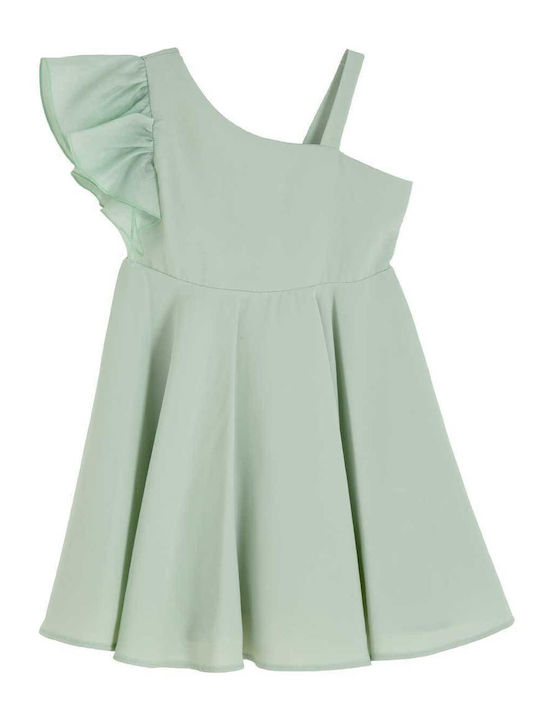 Mädchenkleid Türkis
