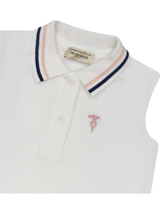 Girls Dress Sleeveless White
