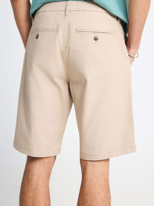 Funky Buddha Ανδρική Βερμούδα Chino Γκρι Funky Buddha Ανδρική Βερμούδα Chino Γκρι