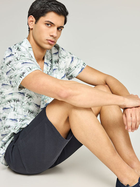 Ανδρική Βερμούδα Chino Navy Μπλε