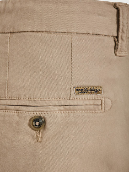 Herren Shorts Chino Grau