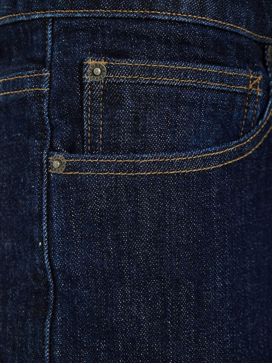 Men's Denim Shorts Slim Fit Blue