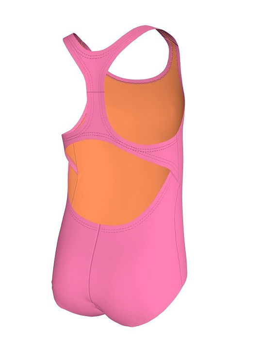 Nike Racerback Детски Костюм За Баня Една Част Розов