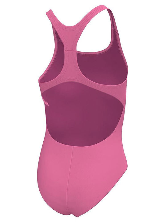 Nike Essential Racerback Παιδικό Μαγιό Ολόσωμο Ροζ