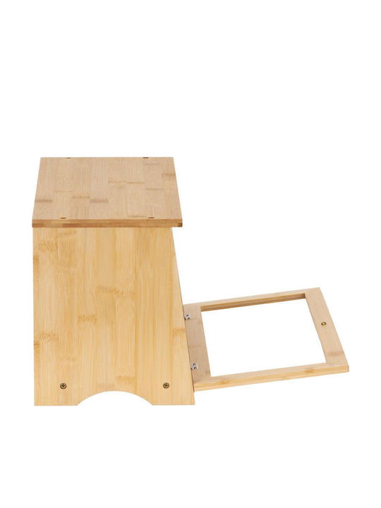 Brotkasten mit Deckel aus Bambus Beiges 40x20x23cm