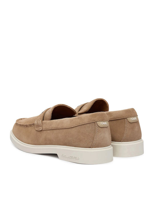 Suede Ανδρικά Loafers σε Γκρι Χρώμα