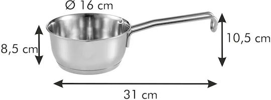 Tescoma Grandchef Тенджерка За Мляко 1.25л