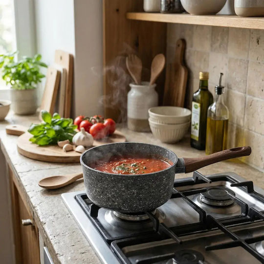 Florina Granite Padella Κατσαρόλι Γάλακτος από Aluminium 2.4lt