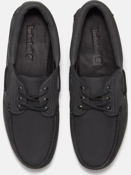 3-eye Ανδρικά Boat Shoes σε Γκρι Χρώμα